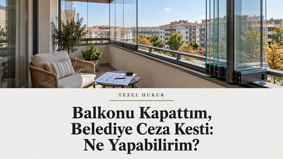 balkon kapatma cezası: Balkonu Kapattım, Belediye Ceza Kesti: Ne Yapabilirim? başlıklı temsili kapak görseli.