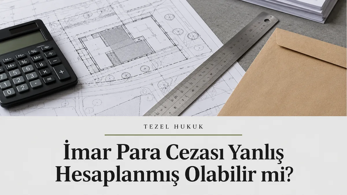 imar para cezası hesaplama hatası: İmar Para Cezası Yanlış Hesaplanmış Olabilir mi? başlıklı temsili kapak görseli.